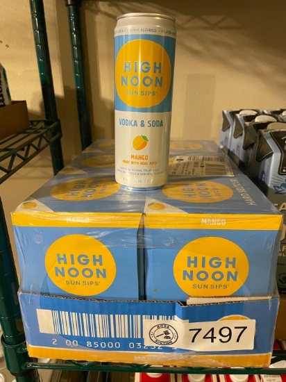 6) PACKS OF HIGH NOON MANGO SUN SIPS.