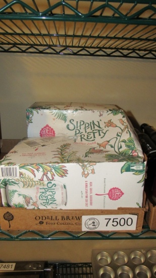 1 CASE & 6 CANS OF ODELL BREWING SIPPIN PRETTY
