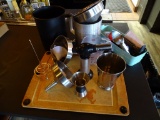 COLLECTION OF BAR TOOLS.