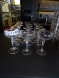 15) CHAMPAGNE GLASSES