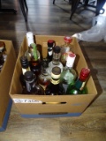 MISC. COLLECTOR BOTTLES OF LIQUOR.