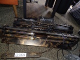 2) LONG INDUSTRIAL LIGHT FIXTURES