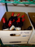 8) BOTTLES OF RED WINE