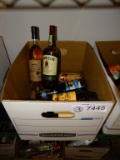 7) BOTTLES OF MISC UNOPENED LIQUOR