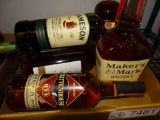 7) BOTTLES OF MISC UNOPENED LIQUOR