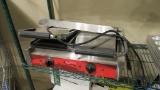 AVANTCO DOUBLE PANINI PRESS.