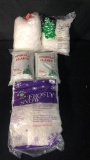5) PACKAGES OF FAKE SNOW