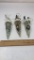 ASHTON DRAKE MAJESTIC WOLVES ORNAMENT SET