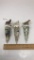 ASHTON DRAKE MAJESTIC WOLVES ORNAMENT SET