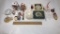 17) ASSORTMENT OF ORNAMENTS & SNOWMAN