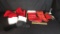 LARGE SANTA LEGS BOW, LARGE STOCKING, & MORE