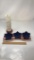 NATIVITY CANDLE &  STAR SPANGLED PLATTER