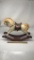 GLITTER ROCKING HORSE DECORATION