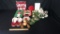 ASSORTMENT OF CHRISTMAS DECOR