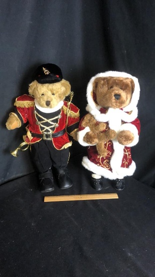 2) STUFFED BEARS