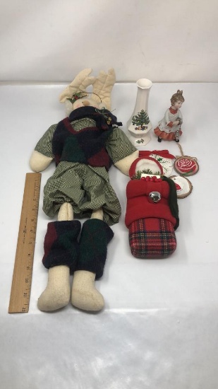 MOOSE & SANTA DOOR STOPPERS & MORE