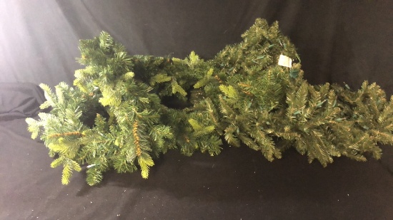 2) PRELIT GARLAND