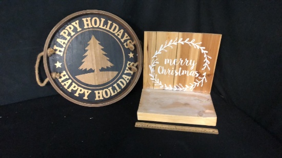 WOODEN CHRISTMAS DECOR