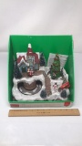 LED LIGHTED CHURCH SCENE