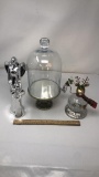 GLASS AND MIRROR BELL JAR & MORE
