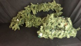 2) PRE-LIT GARLAND