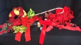 ASSORTMENT OF RIBBONS, & BOWS