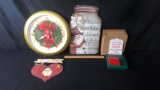 CHRISTMAS DOOR BELL, CLOCK, & WALL HANGINGS