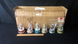 MR. CHRISTMAS SNOW GLOBE ORNAMENT SET OF 6
