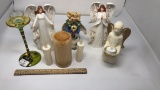 ANGEL CANDLE HOLDERS
