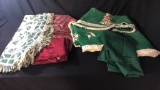 THROW BLANKETS AND TABLE CLOTHES