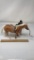 BREYER HORSE FIGURINE HORSE WITH RIDER