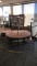 WROUGHT IRON OUTDOOR PATIO TABLE & 4 CHAIRS.
