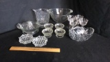 MIKASA PUNCH BOWL, GLASS JUICER, & MORE