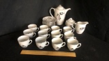 ROMANIAN TEA/COFFEE SET