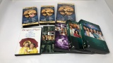 4 SEASONS OF ER DVDS, 3) RIVERDACNE VHS, & MORE