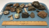 COLLECTION OF ROCKS, STONES, & MINERALS