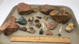 COLLECTION OF ROCKS, STONES, & MINERALS