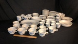 65) PALTZGRAFF STONEWARE YORKTOWNE DINNERWARE