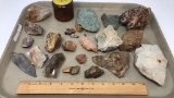 COLLECTION OF ROCKS, STONES, & MINERALS