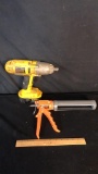 DEWALT 18V IMPACT WRENCH, & HDX CAULK GUN