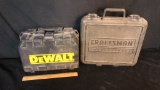 2) EMPTY DEWALT & CRAFTSMAN PROFESSIONAL TOOL CASE