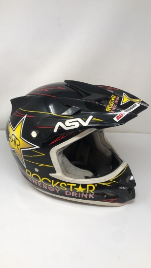 ROCKSTAR ENERGY DRINK 2008 MOTOCROSS RACING HELMET