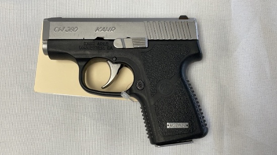 KAHR ARMS CW380. .380CAL SN#RJ0637.