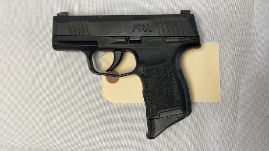 SIG SAUER P365 9MM SN#66B302239.