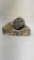 2) DECOR ROCK PIECES: AGATE AND MORE