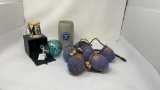POTTERY WINDCHIMES, GLASS FRIENDSHIP BALL & MORE