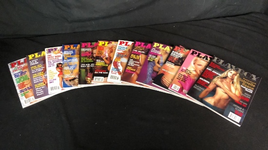 PLAYBOY MAGAZINES 2001 COMPLETE SET