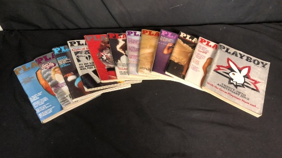 VINTAGE PLAYBOY MAGAZINES 1979 COMPLETE SET