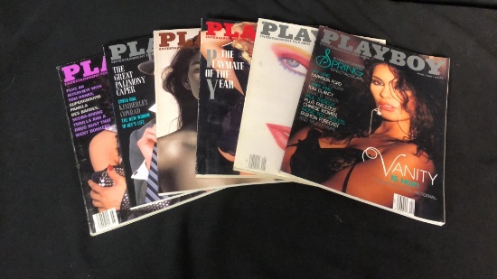 VINTAGE PLAYBOY MAGAZINES 1988-1989