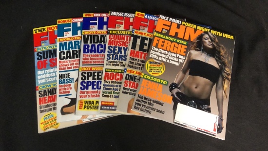 FHM MAGAZINES 2005 JAN-JUNE